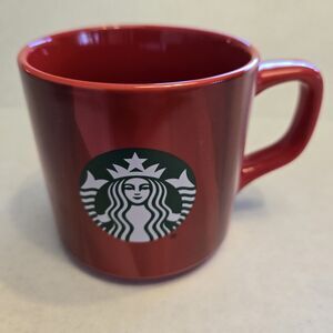 Starbucks 2022 Red Black & White Blend Ceramic Coffee Tea Mug Cup, 12 oz.